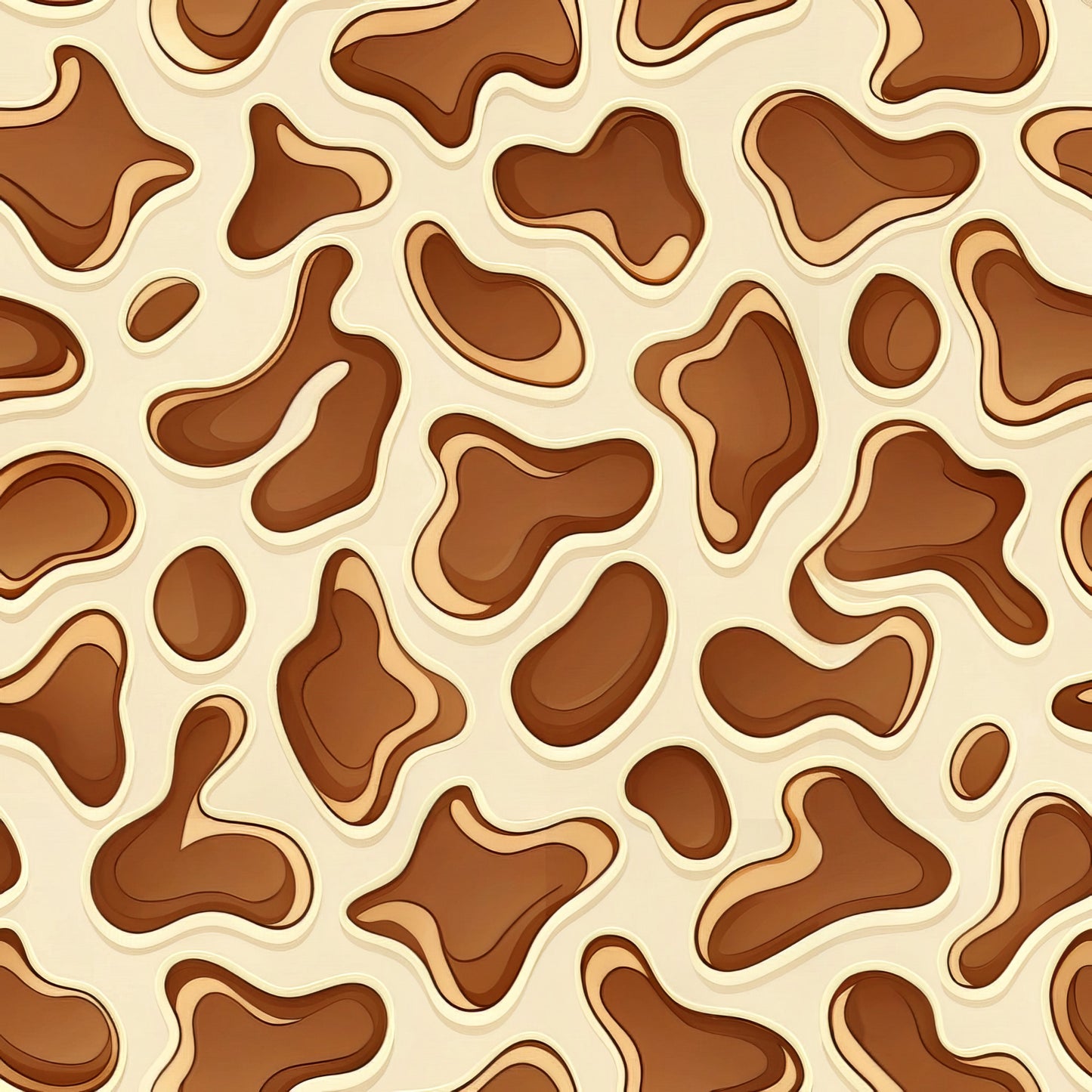 Cow Print Pattern 2 Quilting Cotton Fabric