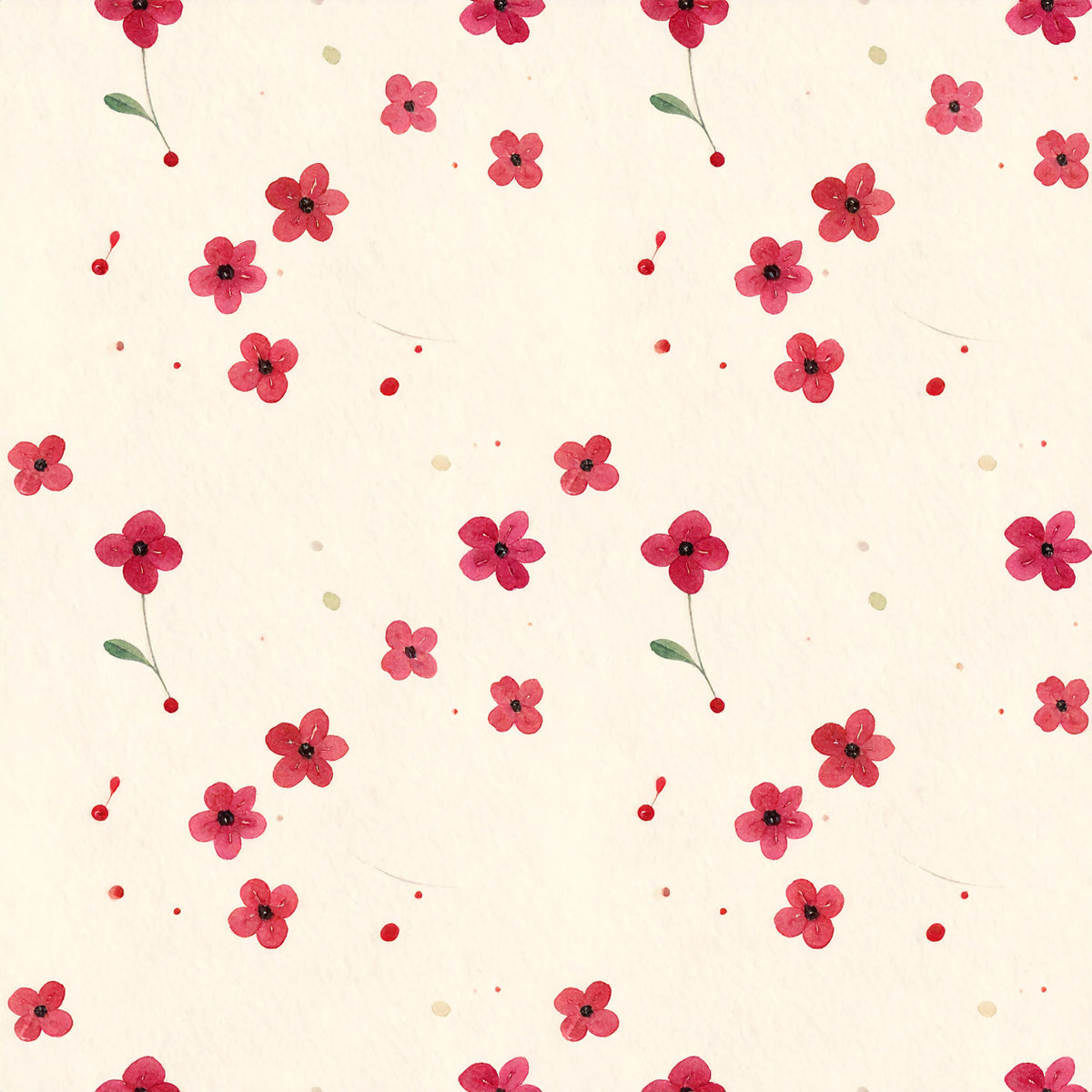 Cranberry Christmas Elegance Pattern 12 Quilting Cotton Fabric