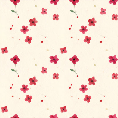 Cranberry Christmas Elegance Pattern 12 Quilting Cotton Fabric