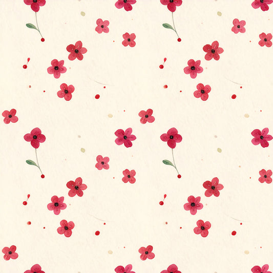 Cranberry Christmas Elegance Pattern 12 Quilting Cotton Fabric