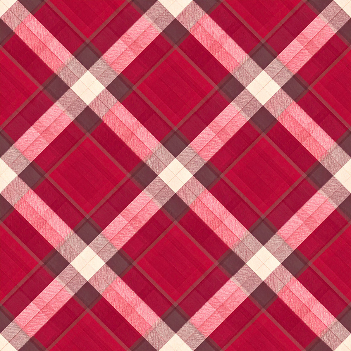 Cranberry Christmas Elegance Pattern 18 Quilting Cotton Fabric