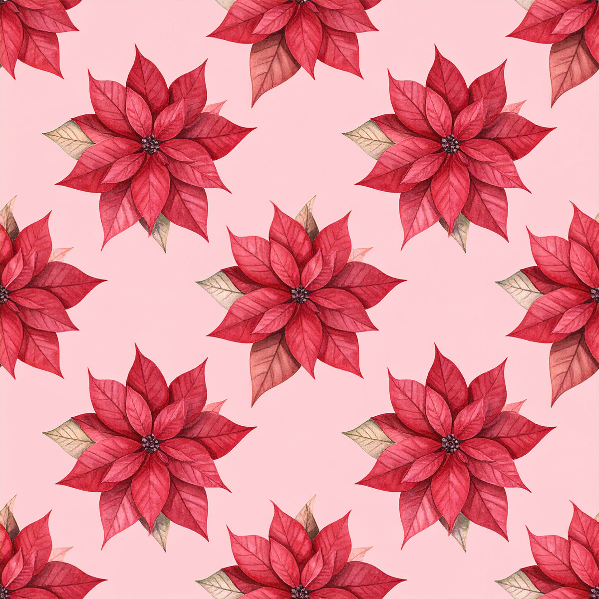 Cranberry Christmas Elegance Pattern 19 Quilting Cotton Fabric