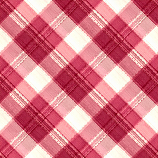 Cranberry Christmas Elegance Pattern 23 Quilting Cotton Fabric