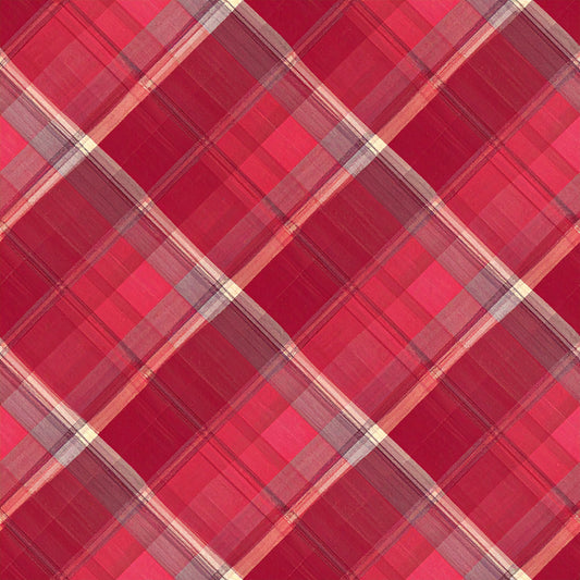 Cranberry Christmas Elegance Pattern 9 Quilting Cotton Fabric