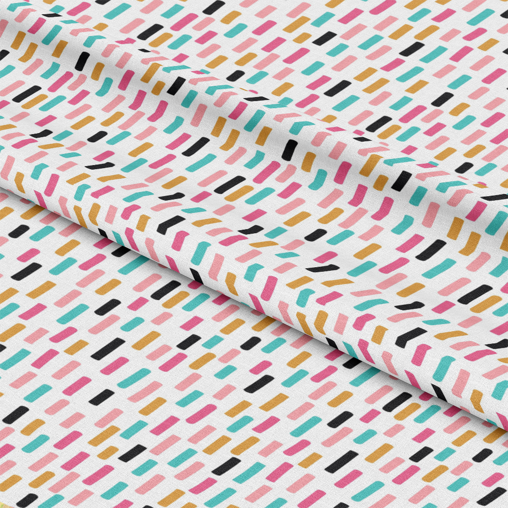 - Cute Abstract Doodles Pattern 6 Quilting Cotton Fabric  
- colorful, pastel, pink, turquoise, mustard, black  
- abstract, doodle, brush stroke, confetti, dotted  
- fabric, cotton, quilting, textile, soft, smooth  
- creative, playful, modern, decorative, vibrant