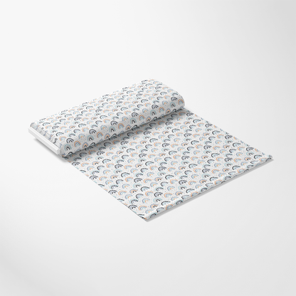 Cute Animal Train Pattern 10 Quilting Cotton Fabric
