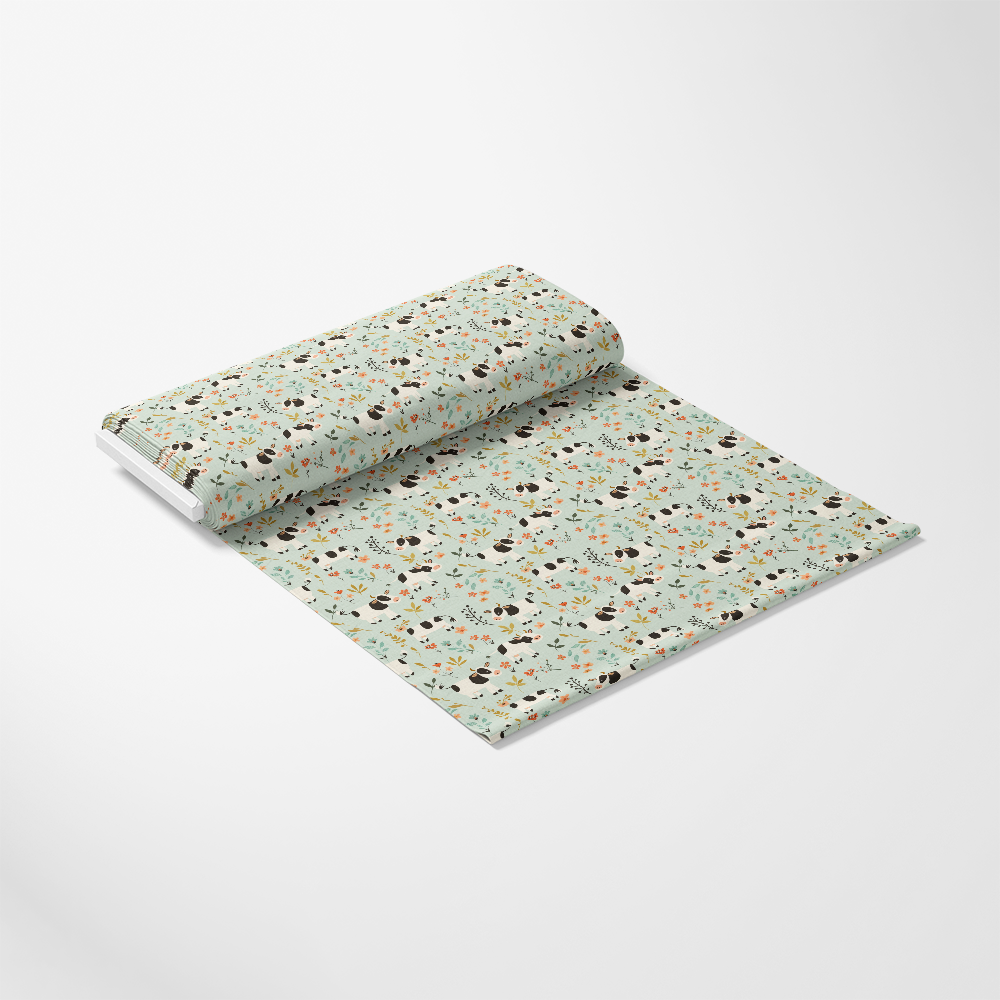 Cute Farm Babies Pattern 11 Quilting Cotton Fabric