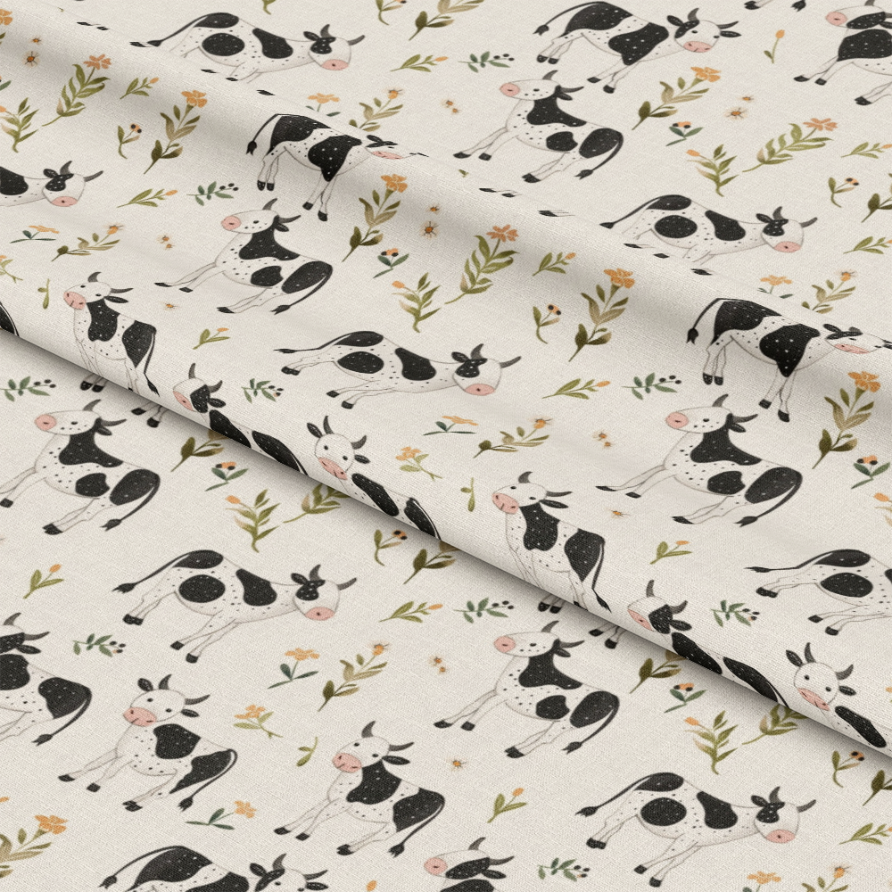 Cute Farm Babies Pattern 16 Quilting Cotton Fabric