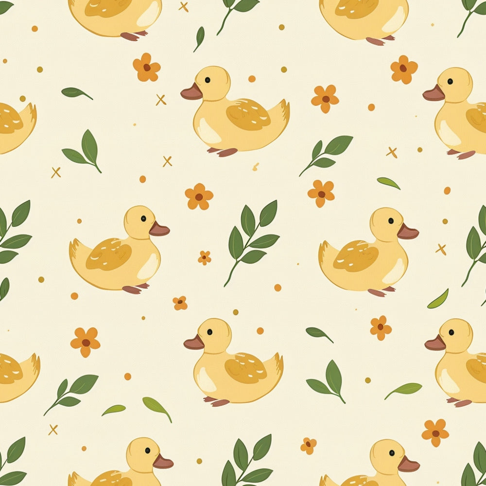 Cute Farm Babies Pattern 17 Quilting Cotton Fabric