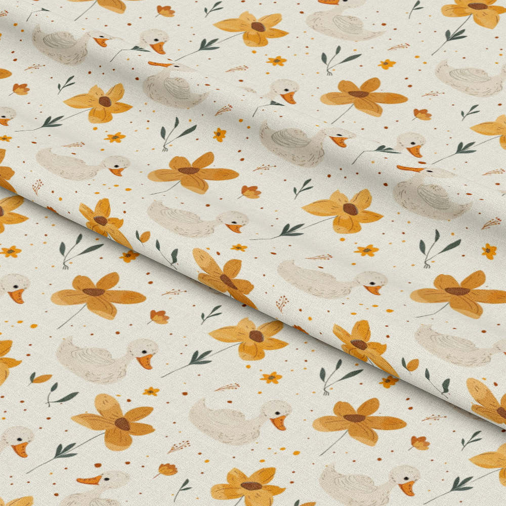 Cute Farm Babies Pattern 19 Quilting Cotton Fabric