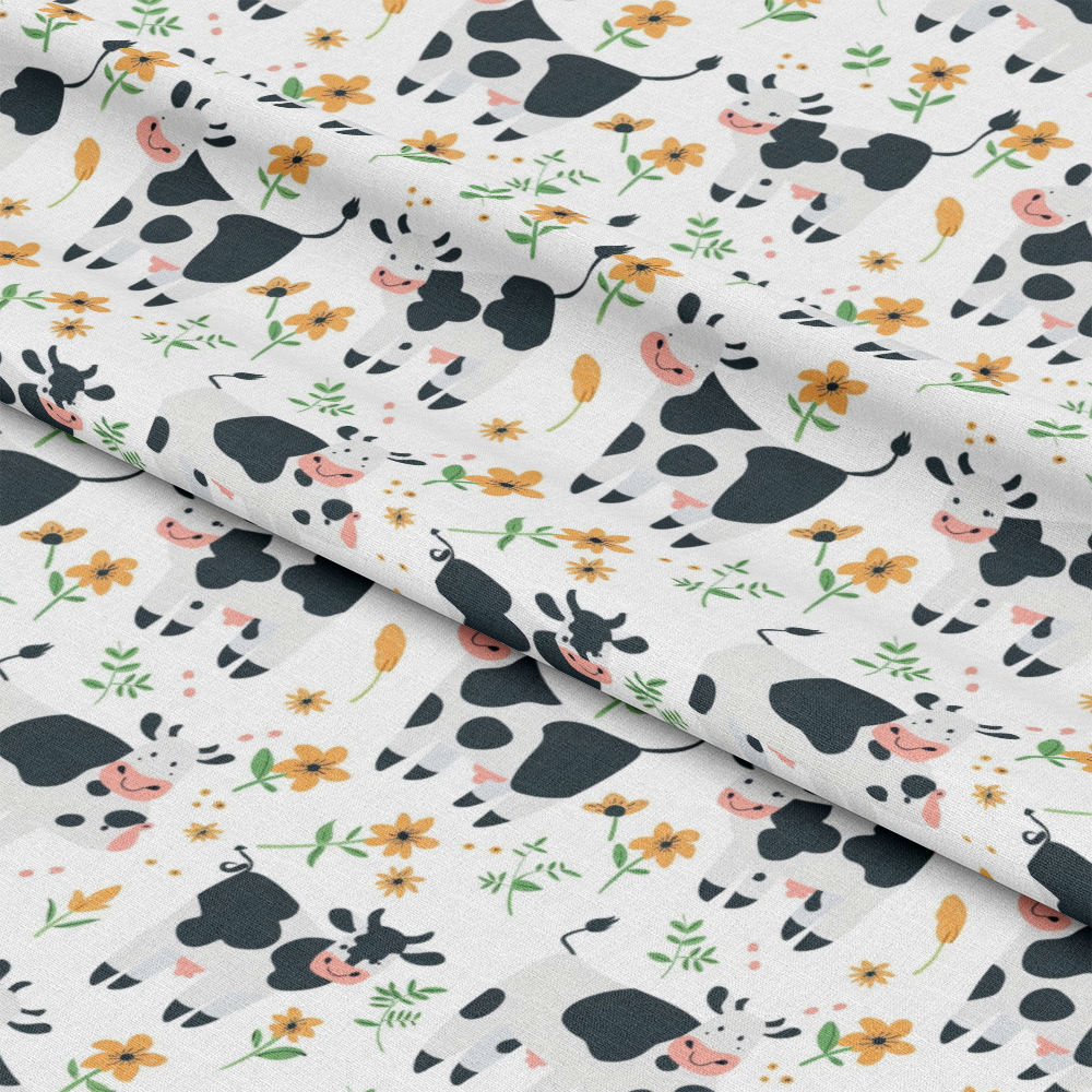 Cute Farm Babies Pattern 1 Quilting Cotton Fabric