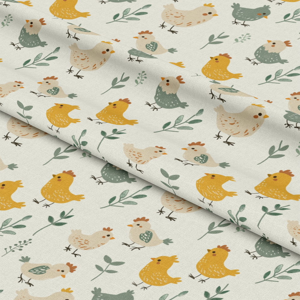 Cute Farm Babies Pattern 6 Quilting Cotton Fabric