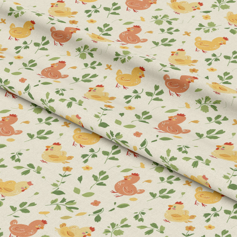 Cute Farm Babies Pattern 7 Quilting Cotton Fabric