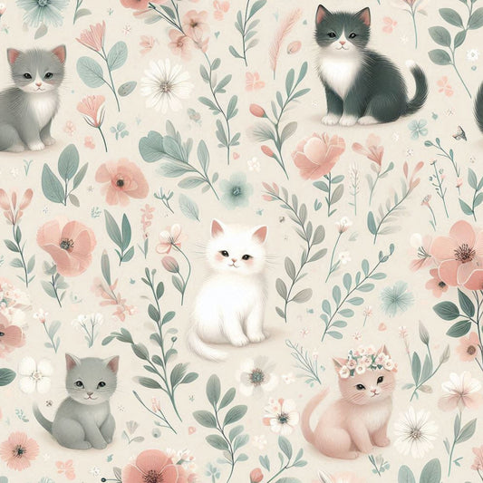 Cute Dog Pattern 29 Quilting Cotton Fabric