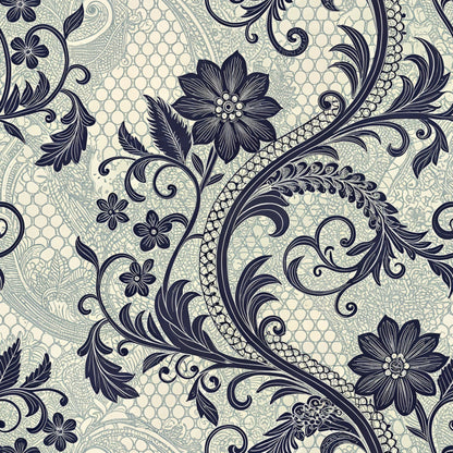 Dark Romance Glam Pattern 15 Quilting Cotton Fabric