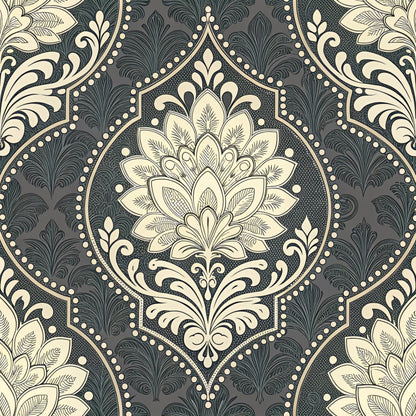 Dark Romance Glam Pattern 25 Quilting Cotton Fabric