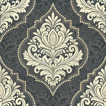 Dark Romance Glam Pattern 26 Quilting Cotton Fabric