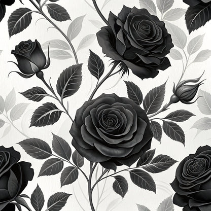 Dark Romance Glam Pattern 9 Quilting Cotton Fabric
