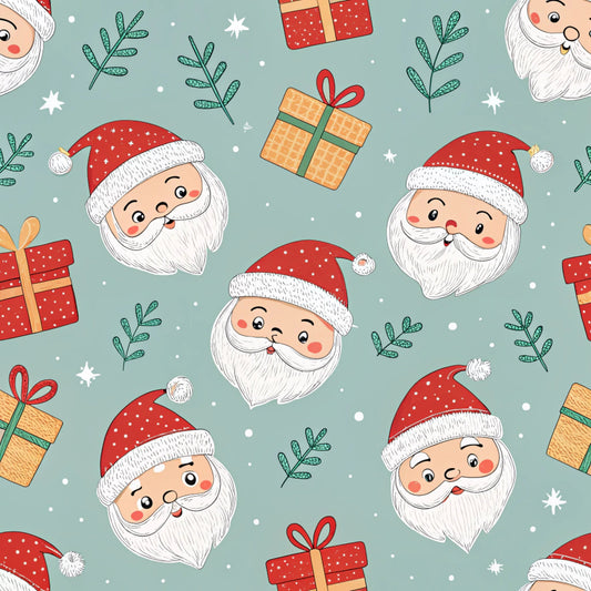 Dear Santa Pattern 10 Quilting Cotton Fabric