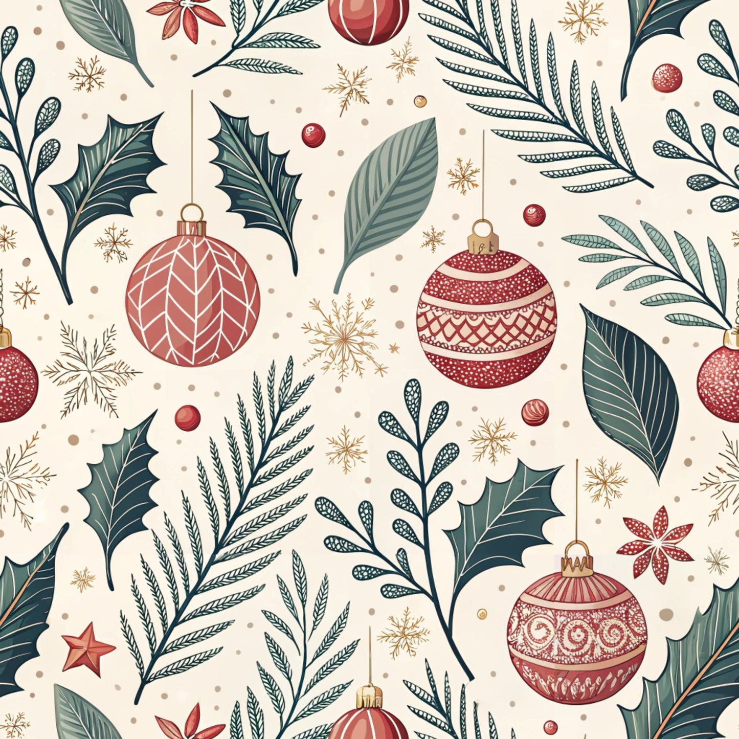 Dear Santa Pattern 12 Quilting Cotton Fabric