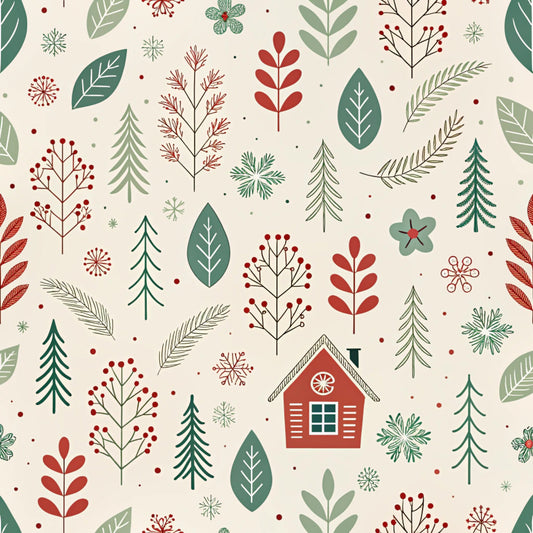 Dear Santa Pattern 16 Quilting Cotton Fabric