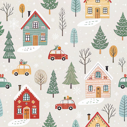Dear Santa Pattern 17 Quilting Cotton Fabric