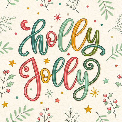 Dear Santa Pattern 7 Quilting Cotton Fabric