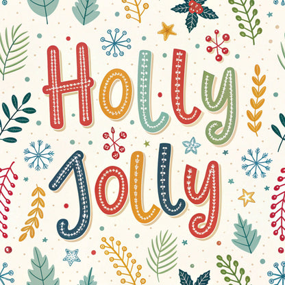 Dear Santa Pattern 8 Quilting Cotton Fabric