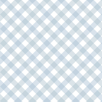 Diagonal Gingham Spindle Quilting Cotton Fabric