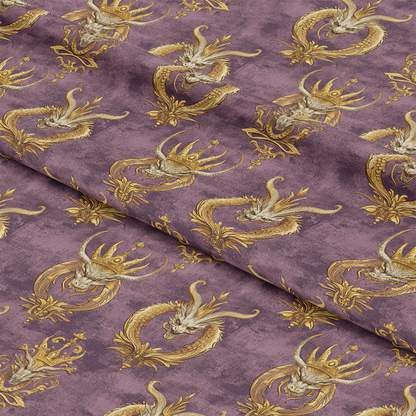Draconian Royale Pattern 15 Quilting Cotton Fabric
