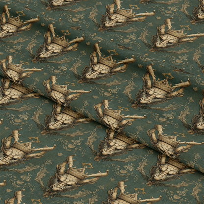 Draconian Royale Pattern 16 Quilting Cotton Fabric