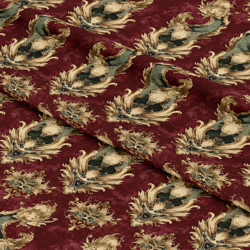 Draconian Royale Pattern 23 Quilting Cotton Fabric