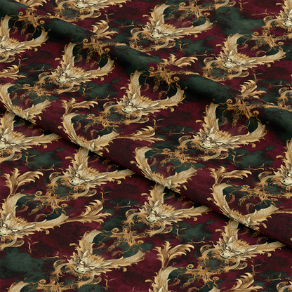 Draconian Royale Pattern 24 Quilting Cotton Fabric