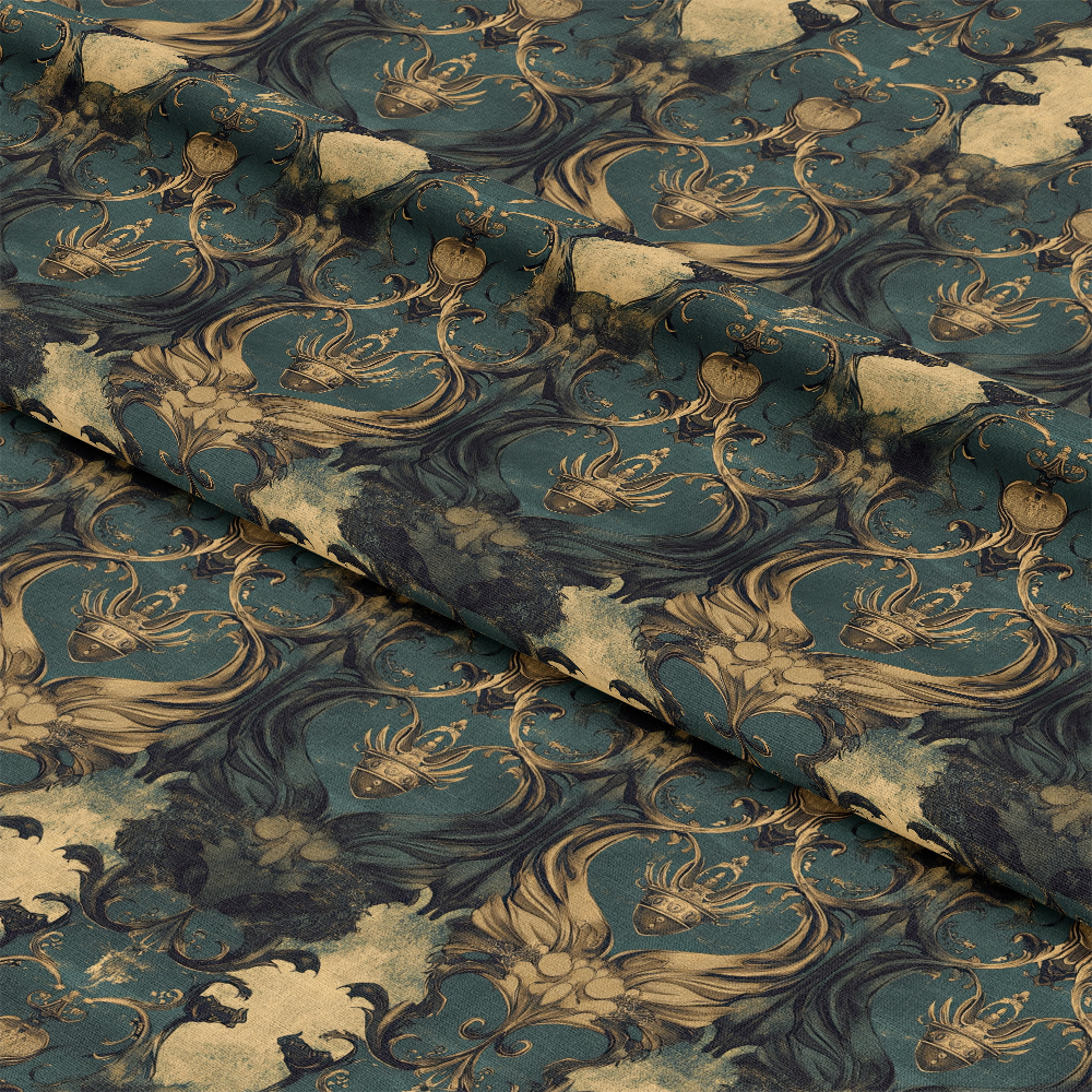 Draconian Royale Pattern 27 Quilting Cotton Fabric