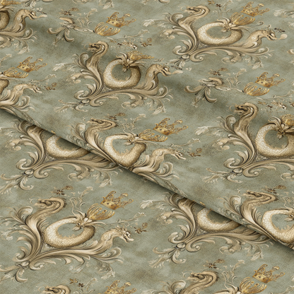 Draconian Royale Pattern 31 Quilting Cotton Fabric