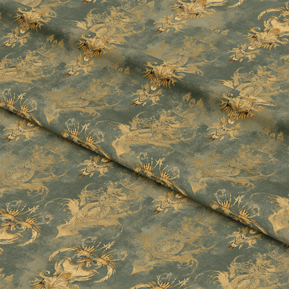 Draconian Royale Pattern 32 Quilting Cotton Fabric