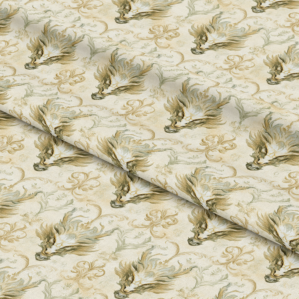 Draconian Royale Pattern 34 Quilting Cotton Fabric