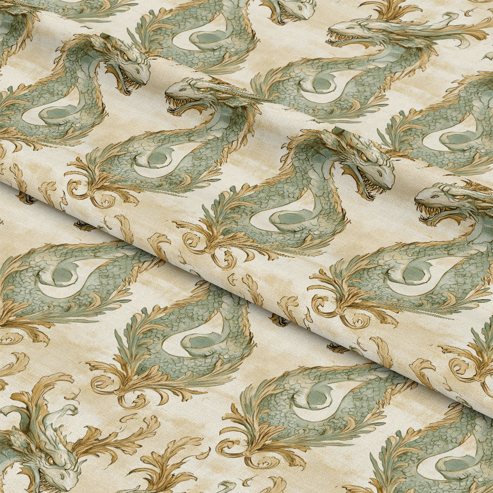 Draconian Royale Pattern 35 Quilting Cotton Fabric