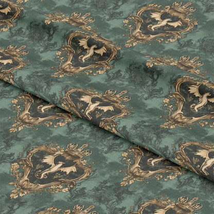 Draconian Royale Pattern 39 Quilting Cotton Fabric