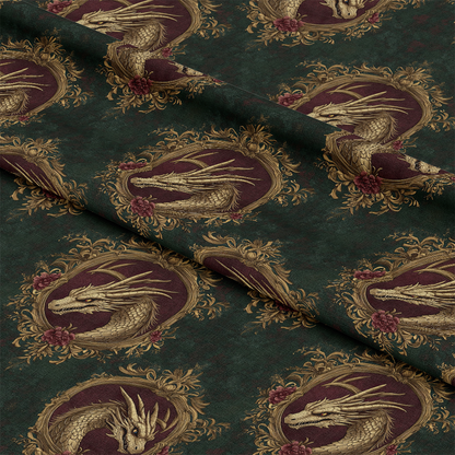 Draconian Royale Pattern 45 Quilting Cotton Fabric