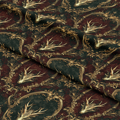 Draconian Royale Pattern 48 Quilting Cotton Fabric