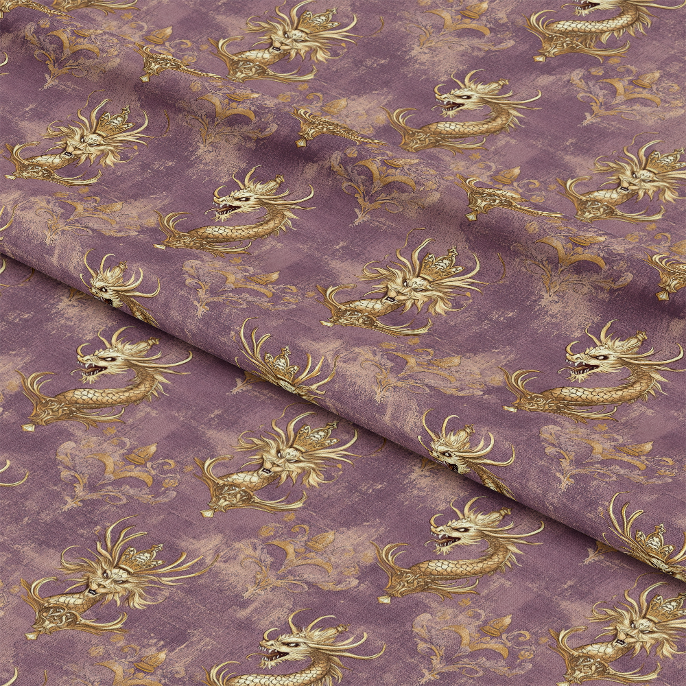 Draconian Royale Pattern 59 Quilting Cotton Fabric