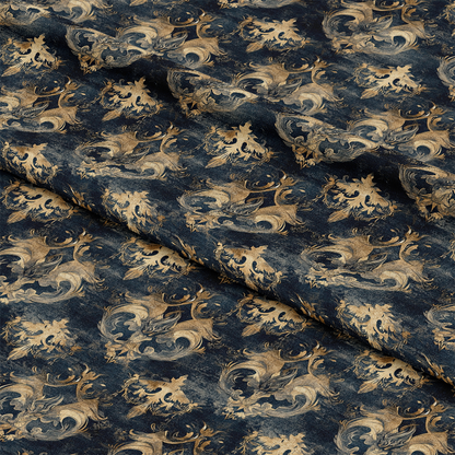 Draconian Royale Pattern 5 Quilting Cotton Fabric