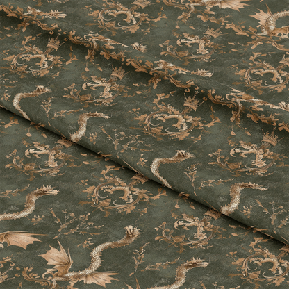 Draconian Royale Pattern 64 Quilting Cotton Fabric