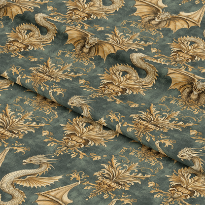 Draconian Royale Pattern 71 Quilting Cotton Fabric
