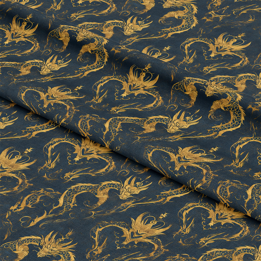 Draconian Royale Pattern 8 Quilting Cotton Fabric