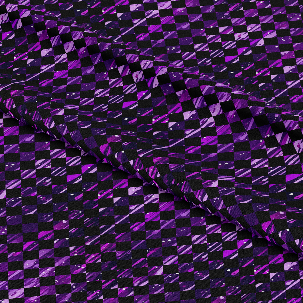 Dripping Purple Liquid Pattern 7 Quilting Cotton Fabric