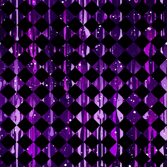 Dripping Purple Liquid Pattern 7 Quilting Cotton Fabric