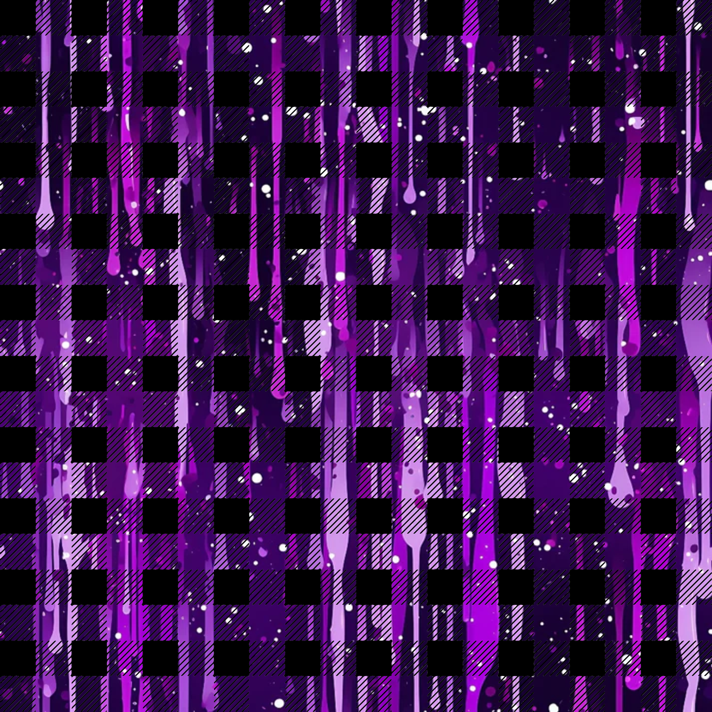 Dripping Purple Liquid Pattern 10 Quilting Cotton Fabric