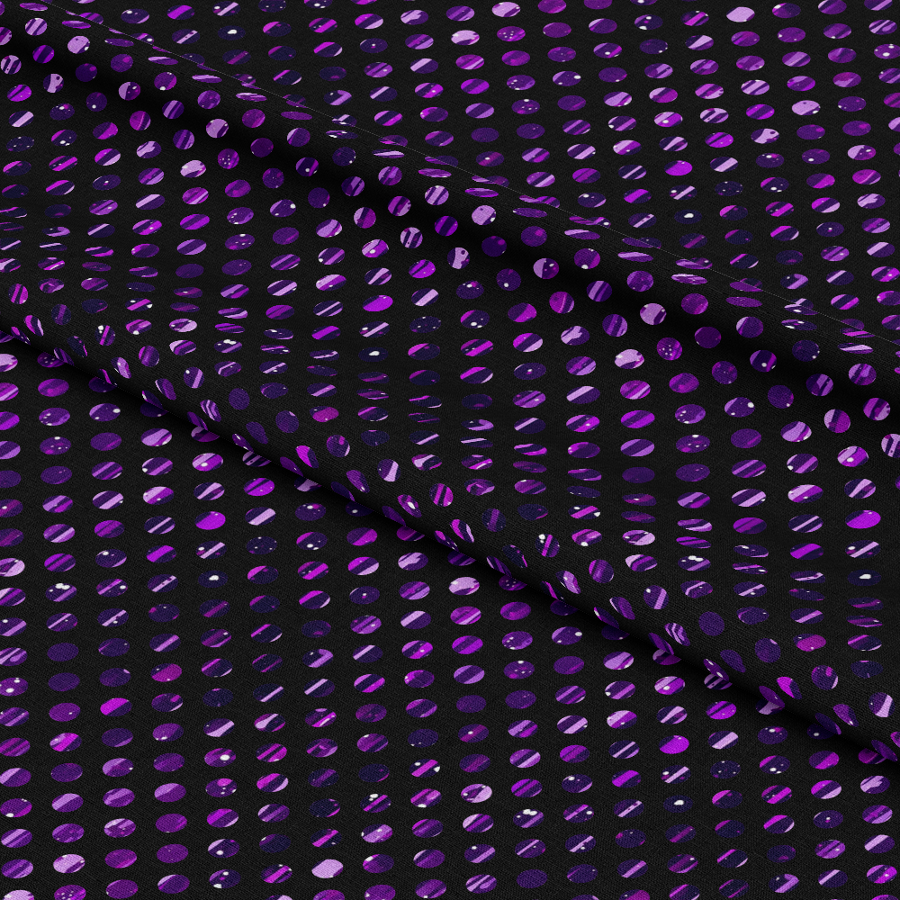 Dripping Purple Liquid Pattern 12 Quilting Cotton Fabric